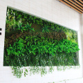 2018 New products anti-uv artificial plant green wall for decoration